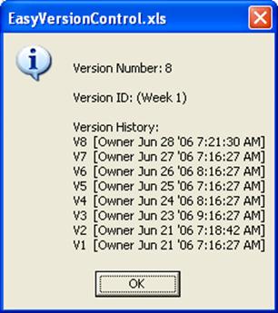 EasyVersionControl | Excel Version Control for Distributed Excel Files
